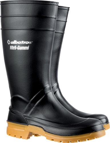 Nitrilgummistiefel Hoch Schwarz