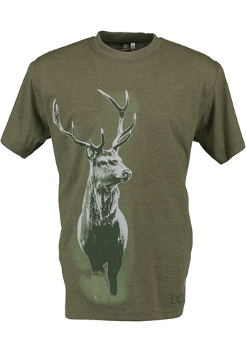 He T-Shirt 1/2 Arm m. Druck