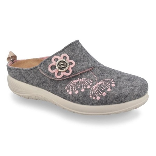 Flyflot Da Pantoffel m. Klett