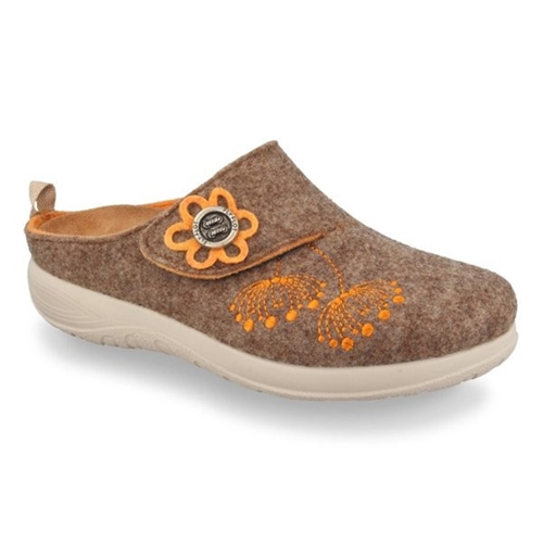 Flyflot Da Pantoffel m. Klett