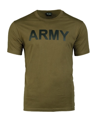 T-Shirt "Army" Oliv