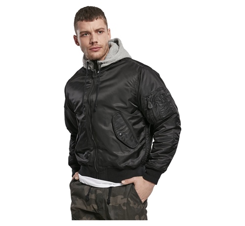 He Jacke MA1 Sweat Hooded