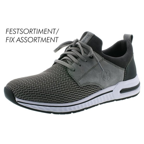 Rieker He Sneaker Halbschuh Grau