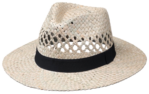 Strohhut Herren Traveller m. Ripsband