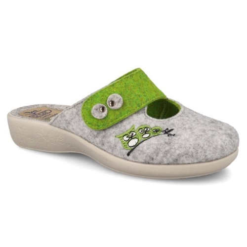 Flyflot Da Pantoffel m. Klett