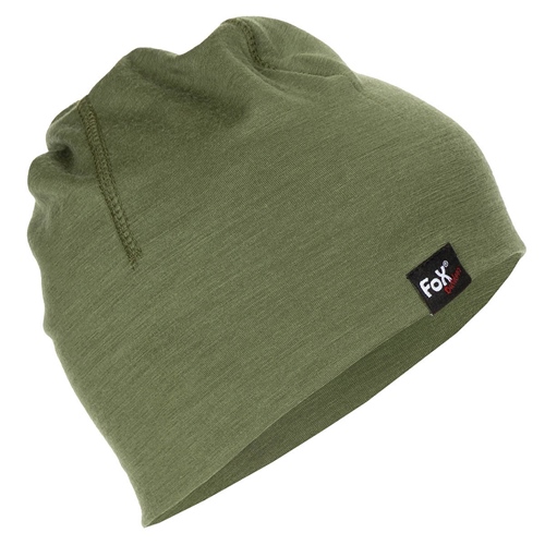 Beanie MerinoLite 100% Merino Oliv