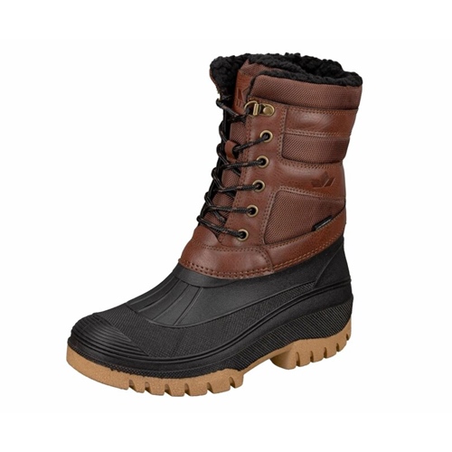 Fenna Winter Stiefel Braun/Schw TEX