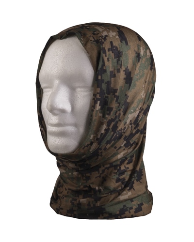 Multituch Headgear Digital Woodland