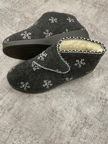 PantoFino Hausschuh Warmfutter Schurwoll