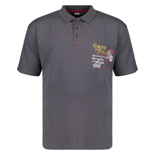 Polo Shirt m. Druck