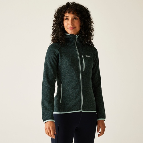 Da Fleecejacke Newhill m. Kap. (PP25W)