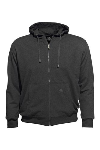AHORN Basic Sweat Jacke m. Kapuze