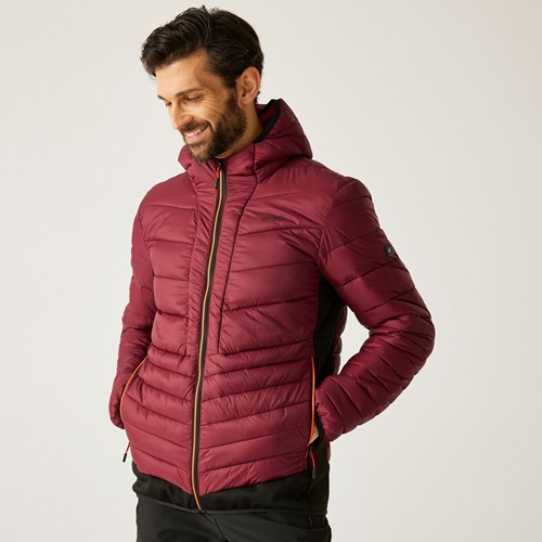 He Hybridjacke Leedre m. Kap. (PP25W)