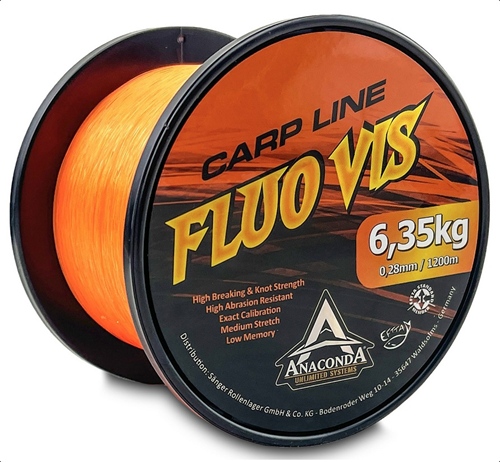 ANACONDA Fluovis Carp Line 1.200m
