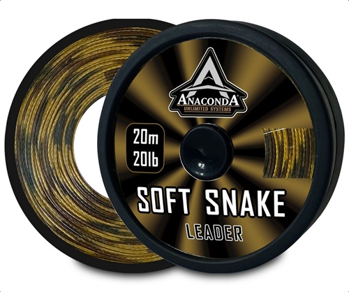 ANACONDA Soft Snake Leader 20m/20lb