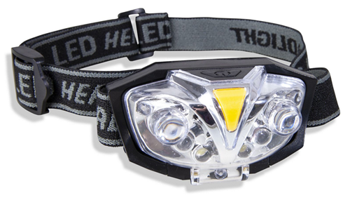 AQUANTIC Kopflampe UV / Red / White